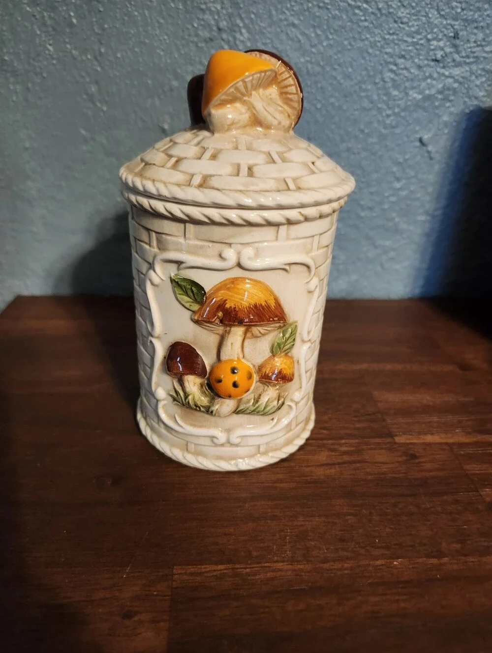 Vintage Himark Mushroom Canister